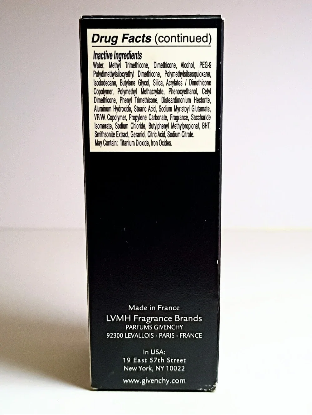 Givenchy Teint Couture Long-Wearing Foundation SPF 20 Shade 1 Elegant Porcelain